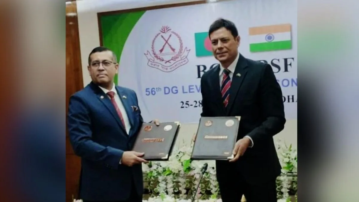 India, Bangladesh’s frontier forces agree for joint efforts against border crimes