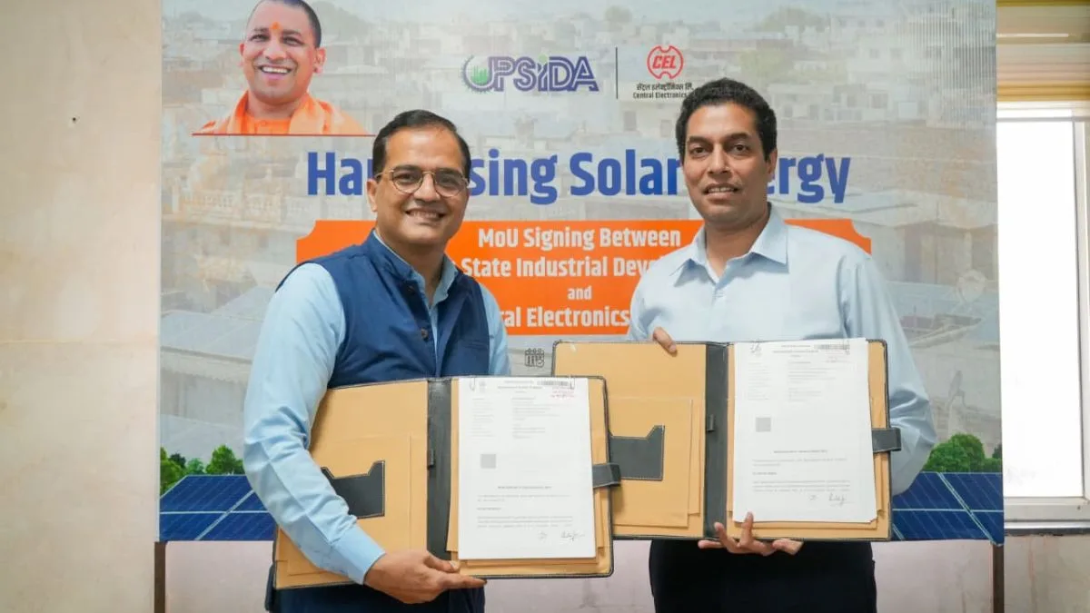 UPIDA signs MoU with CEL to make UP a sustainable and smart industrial hub