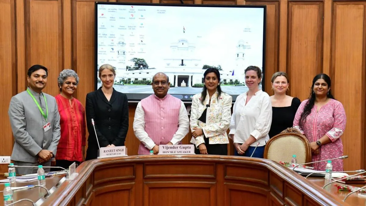 Vijender Gupta meets UK parliamentary delegation, says nations partners in global progress