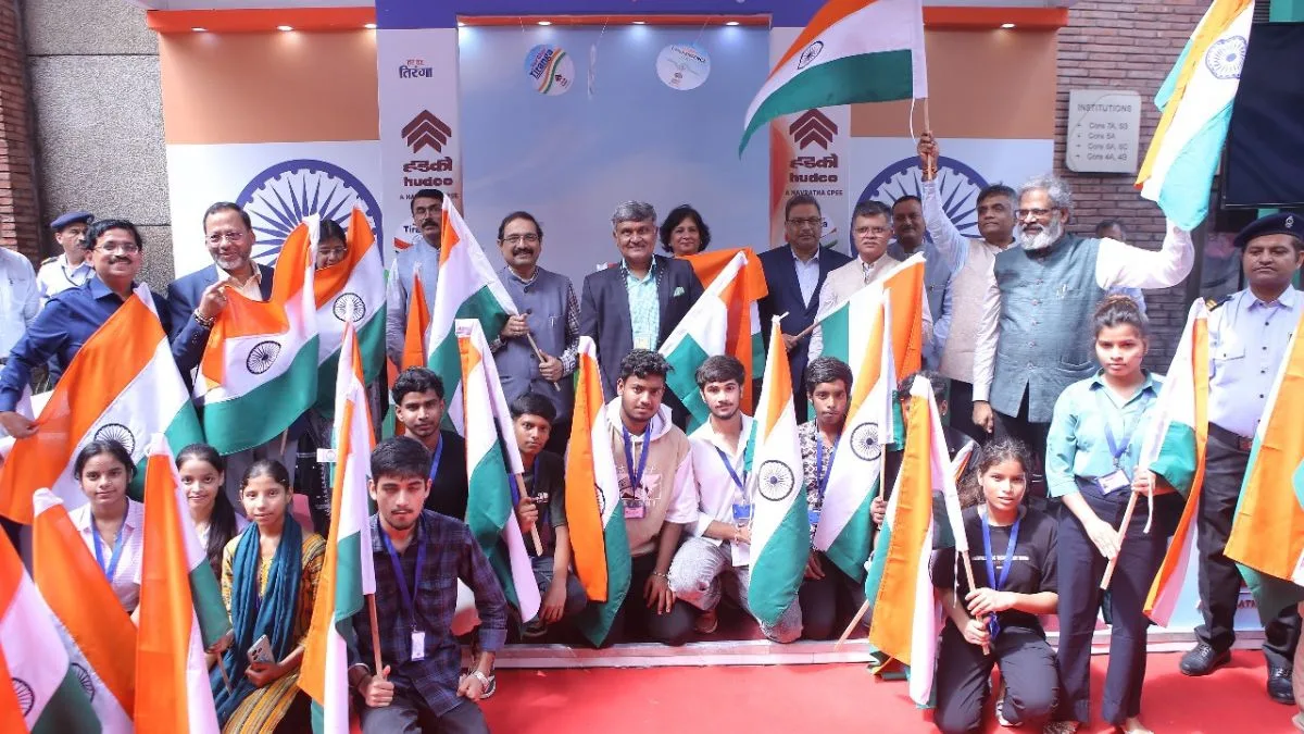 HUDCO celebrates Har Ghar Tiranga with patriotic fervour