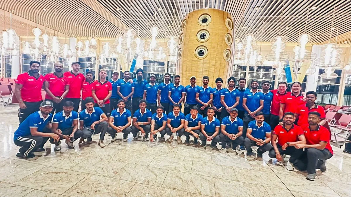 Indian hockey team departs for 4-match series in Australia
