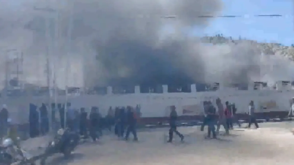 Pro-statehood protests turn violent in Ladakh; BJP office set on fire in Leh