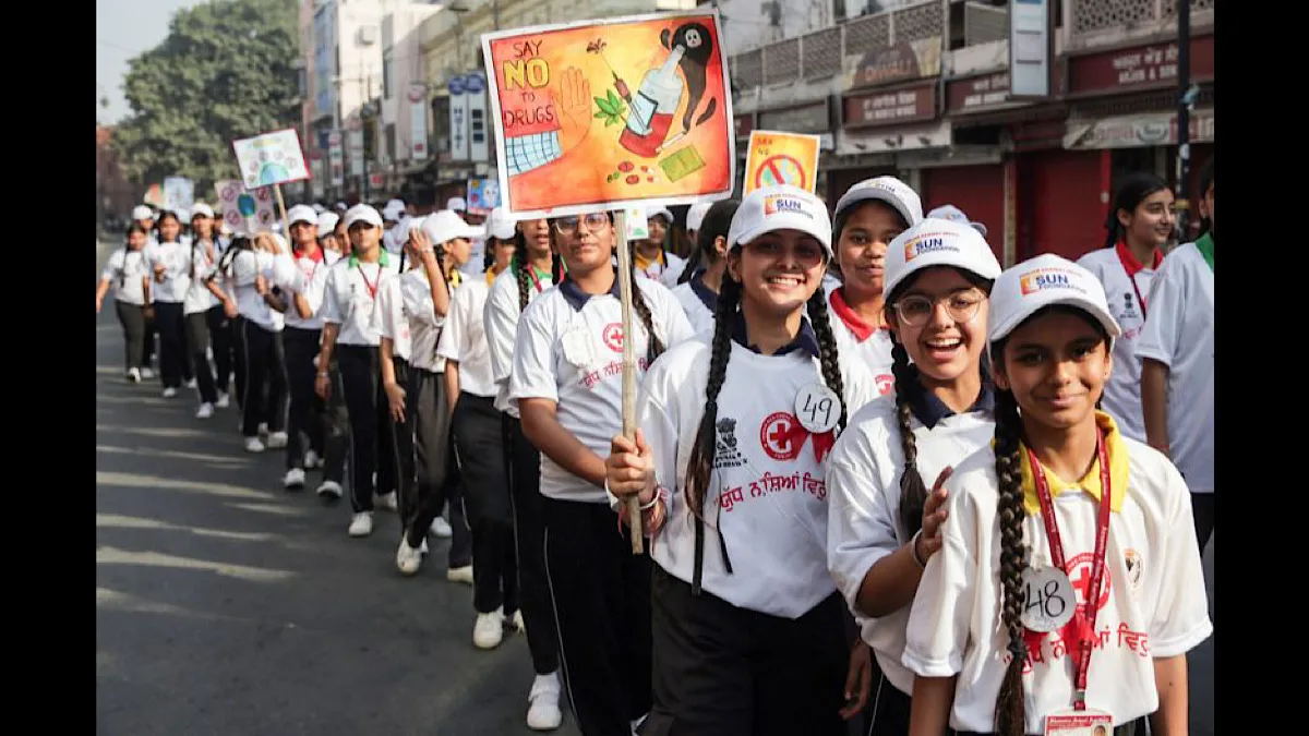 ‘Nasha Mukt Bharat’ message echoed in nationwide Namo Yuva Run