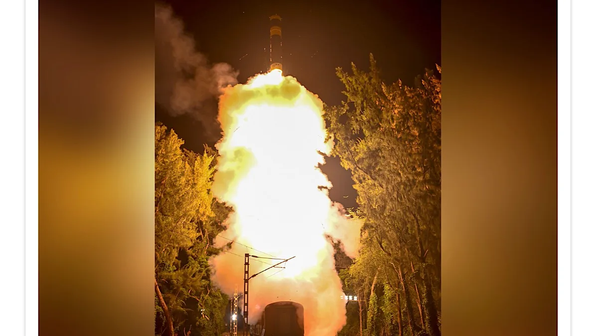 India successfully tests Rail-based Agni-Prime Missile in first-of-its-kind launch