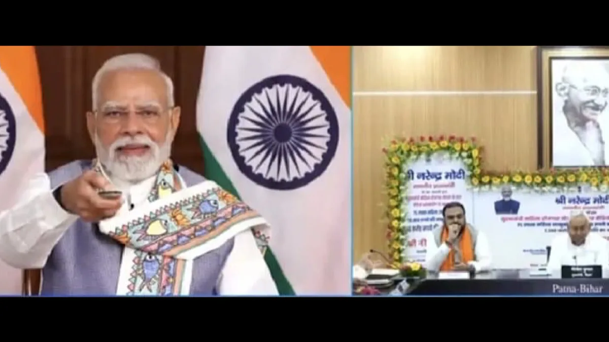 ‘Double-engine government working with dedication for welfare of mothers, sisters & daughters of Bihar’: PM Modi