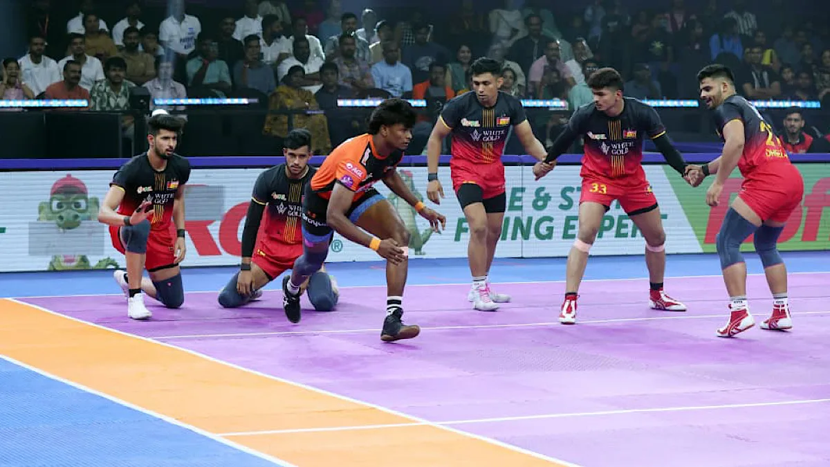 Ajit Chouhan was outstanding, delivering a rare sight six-point raid, says Rishank Devadiga