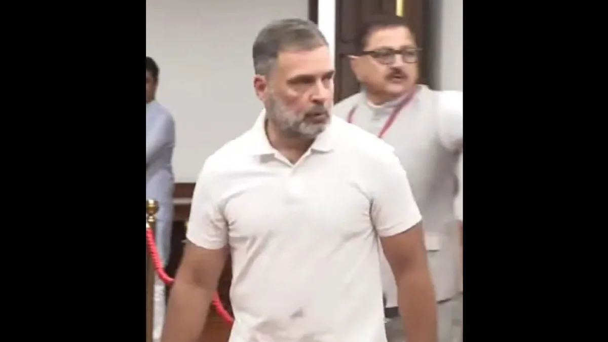 Sonia, Rahul Gandhi cast their votes for VP election