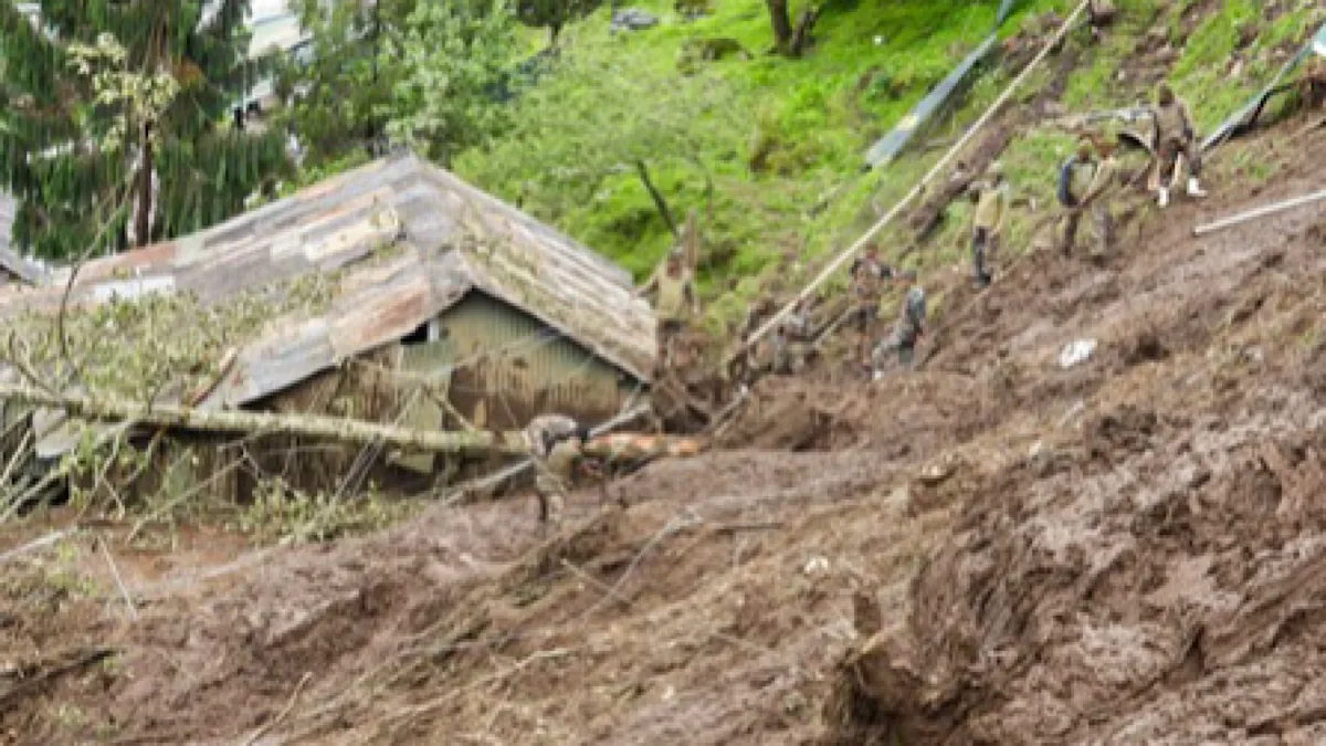 4 dead, child rescued in massive landslide in West Sikkim