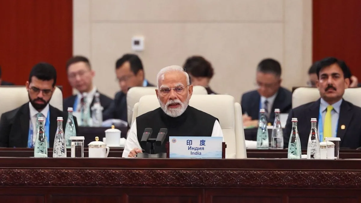 With Pak PM in attendance, PM Modi flags ‘open support of terrorism by some countries’ at SCO Summit in Tianjin