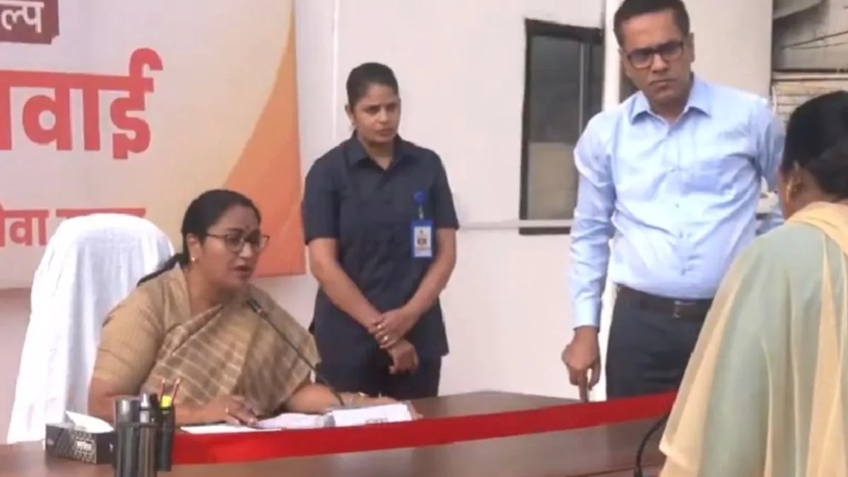 Watch: Delhi CM Rekha Gupta’s first Jan Sunwai programme after attack, amid tight security