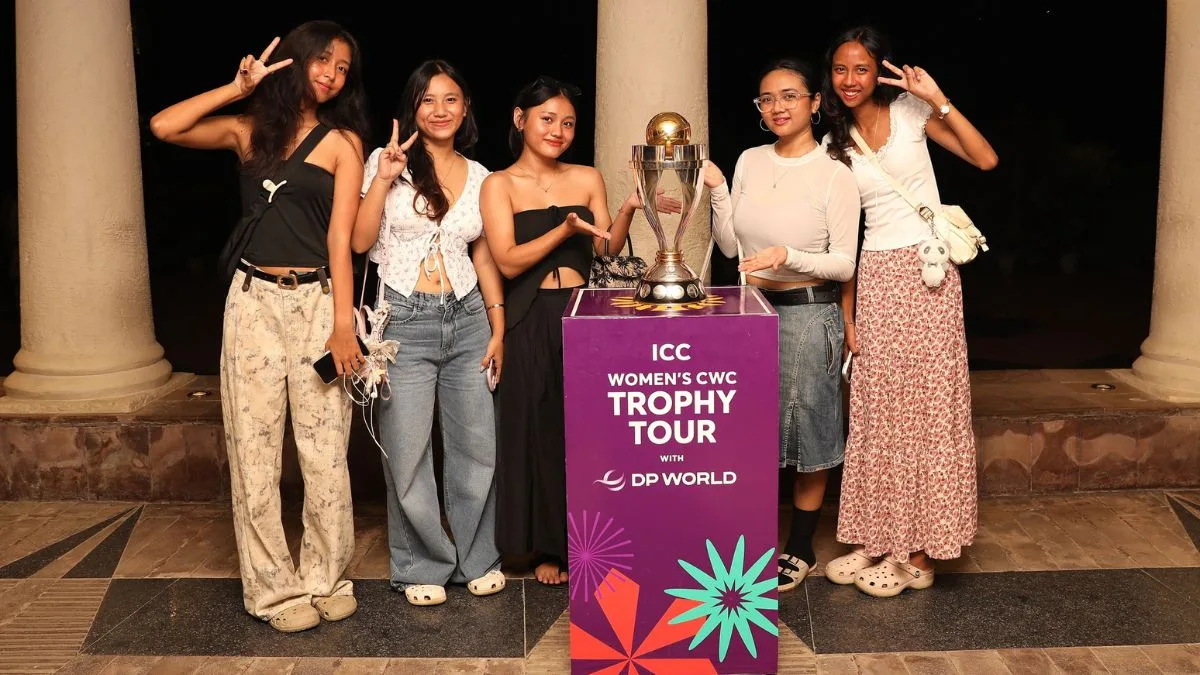 ICC Women’s World Cup trophy tour ignites Guwahati’s passion