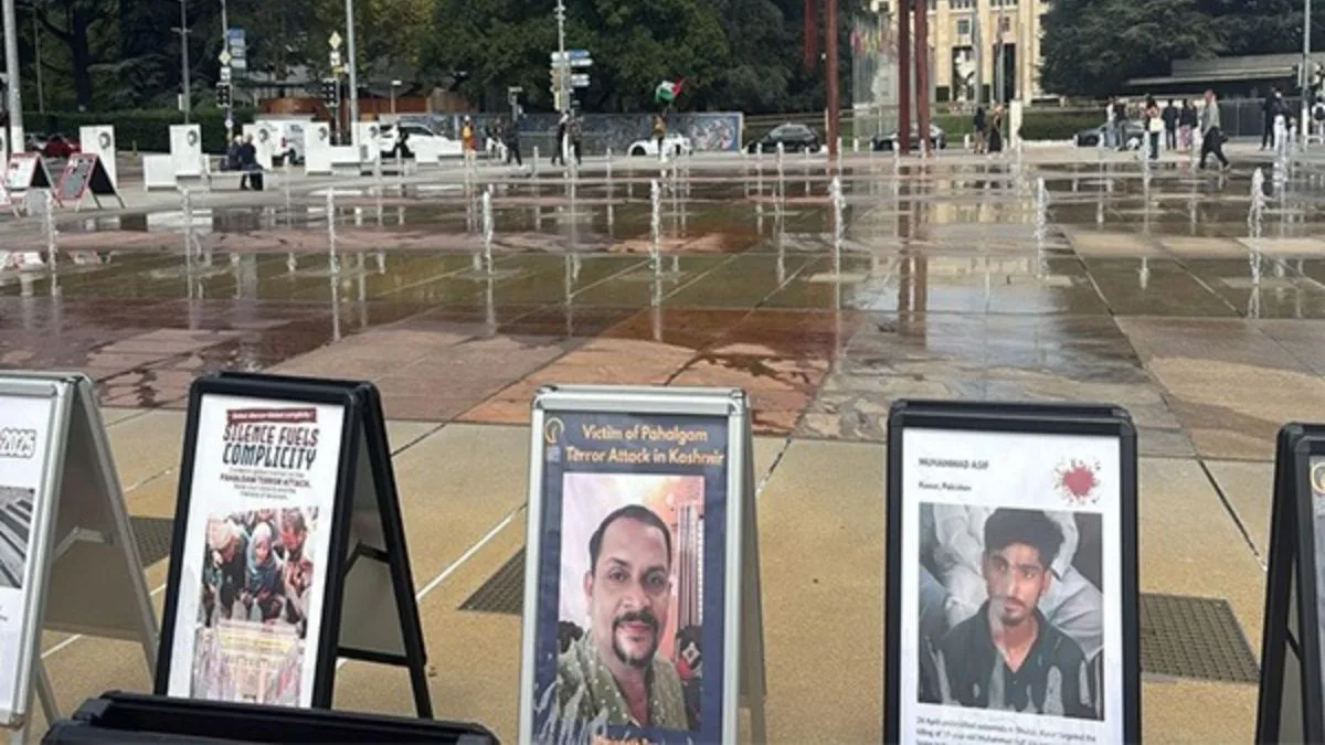 Silent genocide of religious minorities in South Asia highlighted at Geneva Protest Exhibition