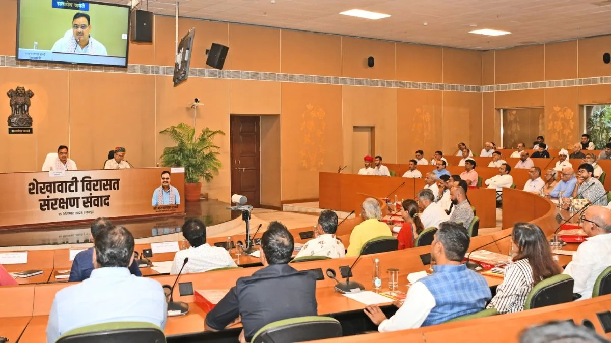 CM Sharma pledges protection of 662 Shekhawati havelis, bars demolition