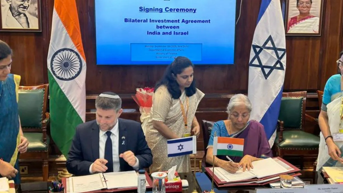 India, Israel ink pact to boost investments, strengthen ties