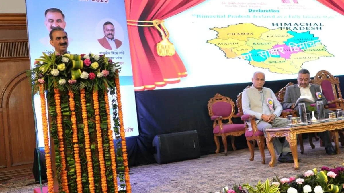 Himachal achieves 99.30 per cent literacy, ranks first in student–teacher ratio: CM