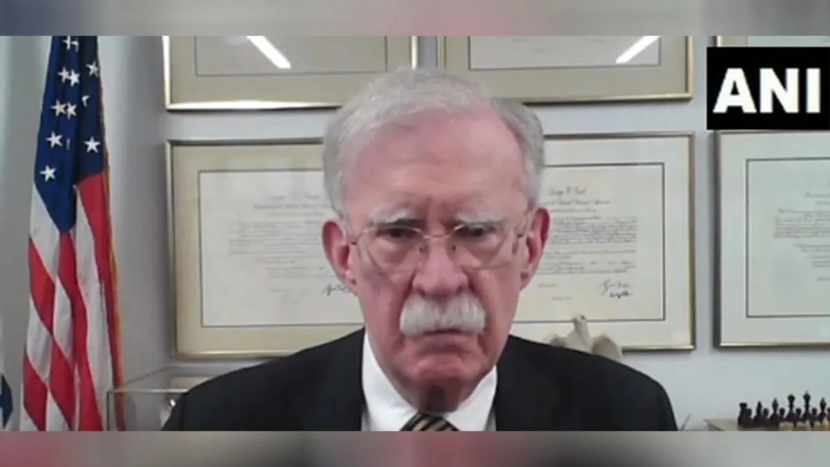 India should see Trump as “one-time proposition” and act in its national interest: Ex-US NSA John Bolton
