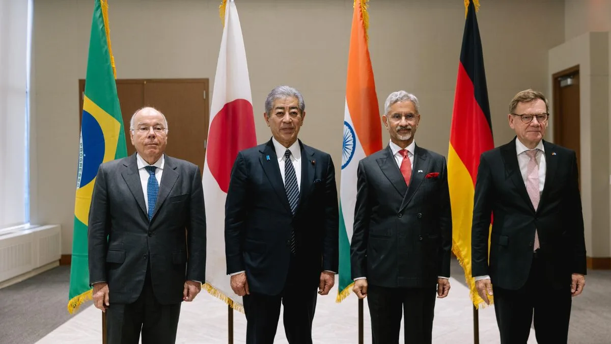 EAM Jaishankar joins G4 foreign ministers in New York