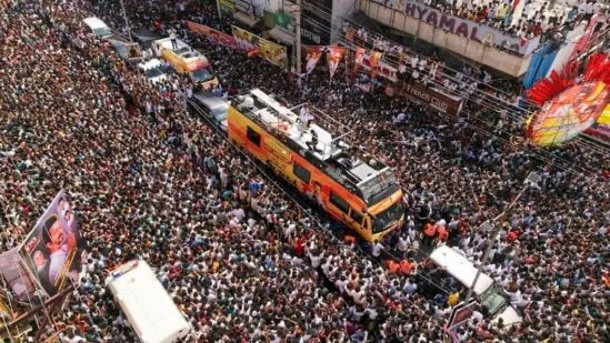 Karur tragedy, Karur public outreach programme deaths, Tamilaga Vetrri Kazhagam incident, TVK Karur stampede, Actor-turned-politician Karur event deaths, Karur suffocation deaths, TVK rally accident, Karur political event mishap, Karur hospitalised after event, Karur news today