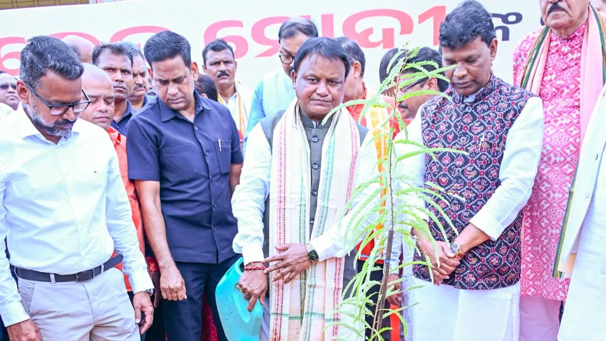 Odisha embarks on green initiative to plant 75 lakh saplings in a single day as PM Modi turns 75