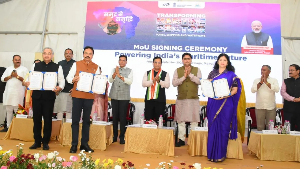 Paradip Port, Odisha Maritime Board, and Sagarmala Finance Corporation ink MoU for new satellite port in Odisha