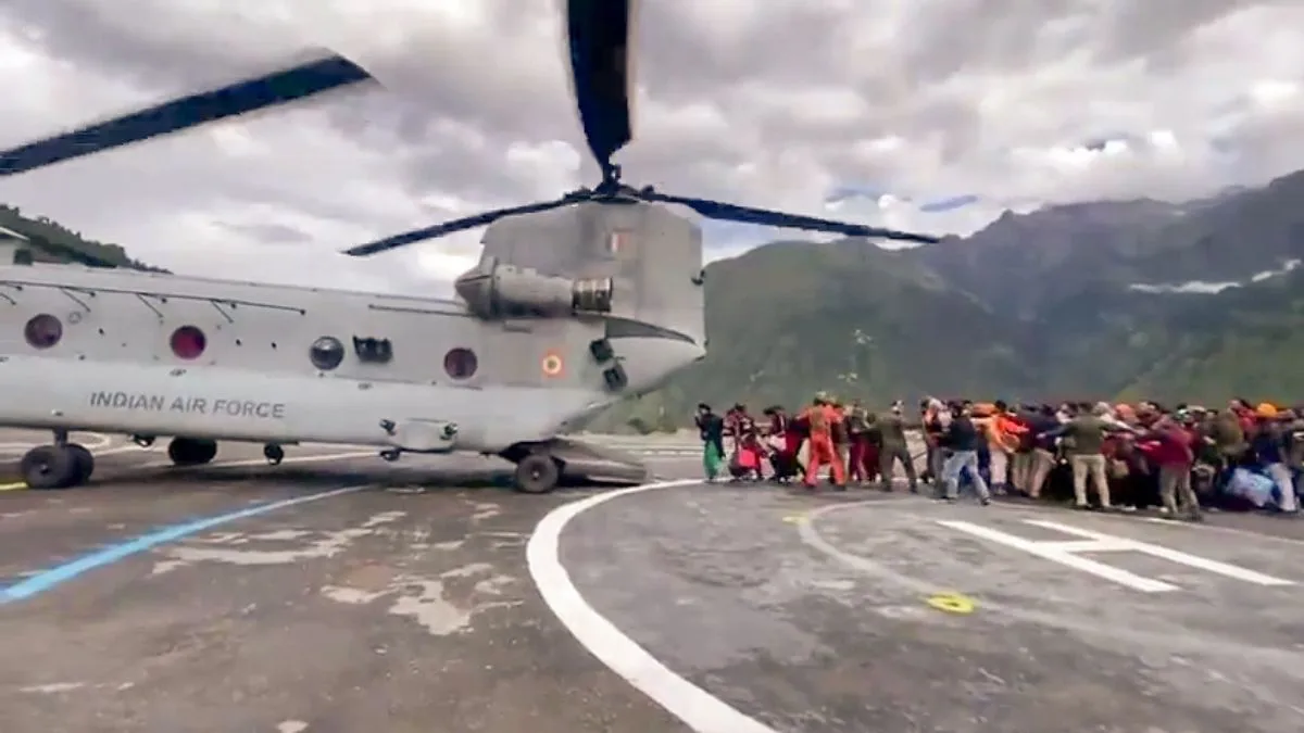 HP: Rescue operation concludes in Bharmour, 588 pilgrims airlifted in two days