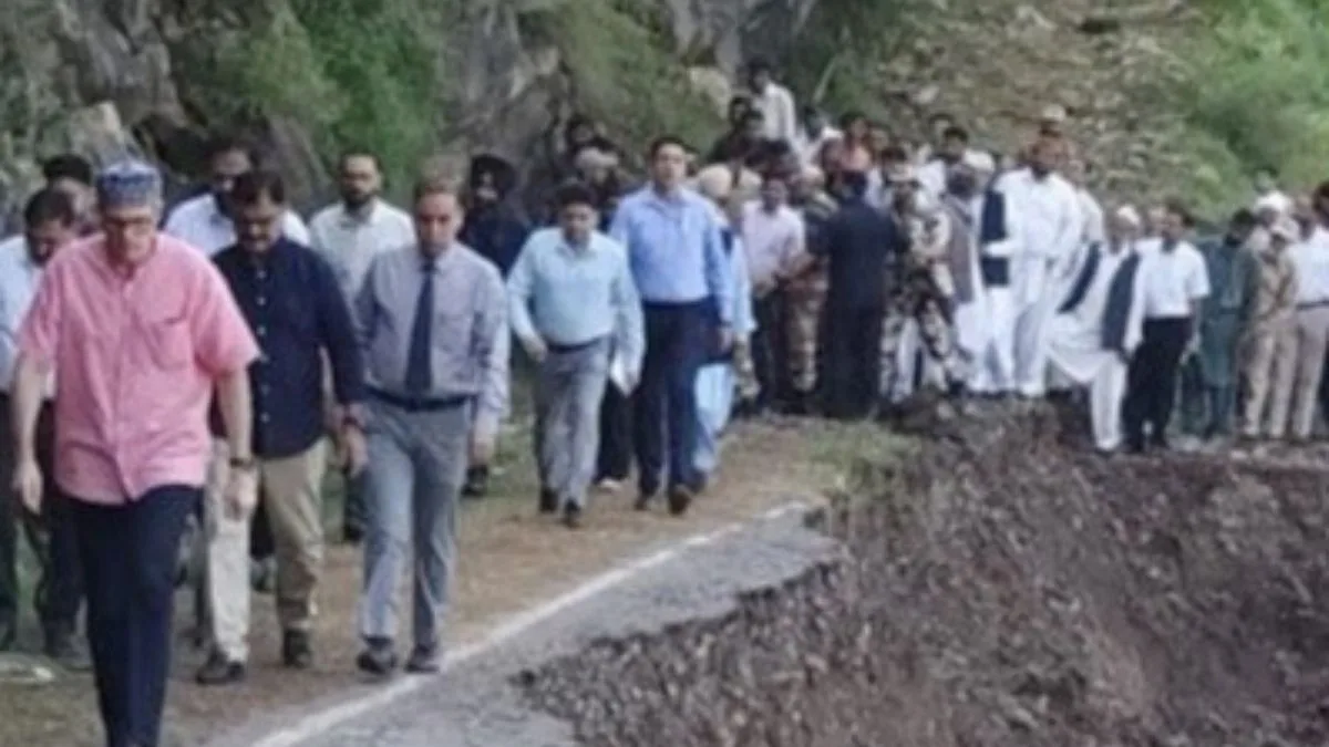 CM Omar Abdullah announces relief for people of sinking village near LoC in Poonch