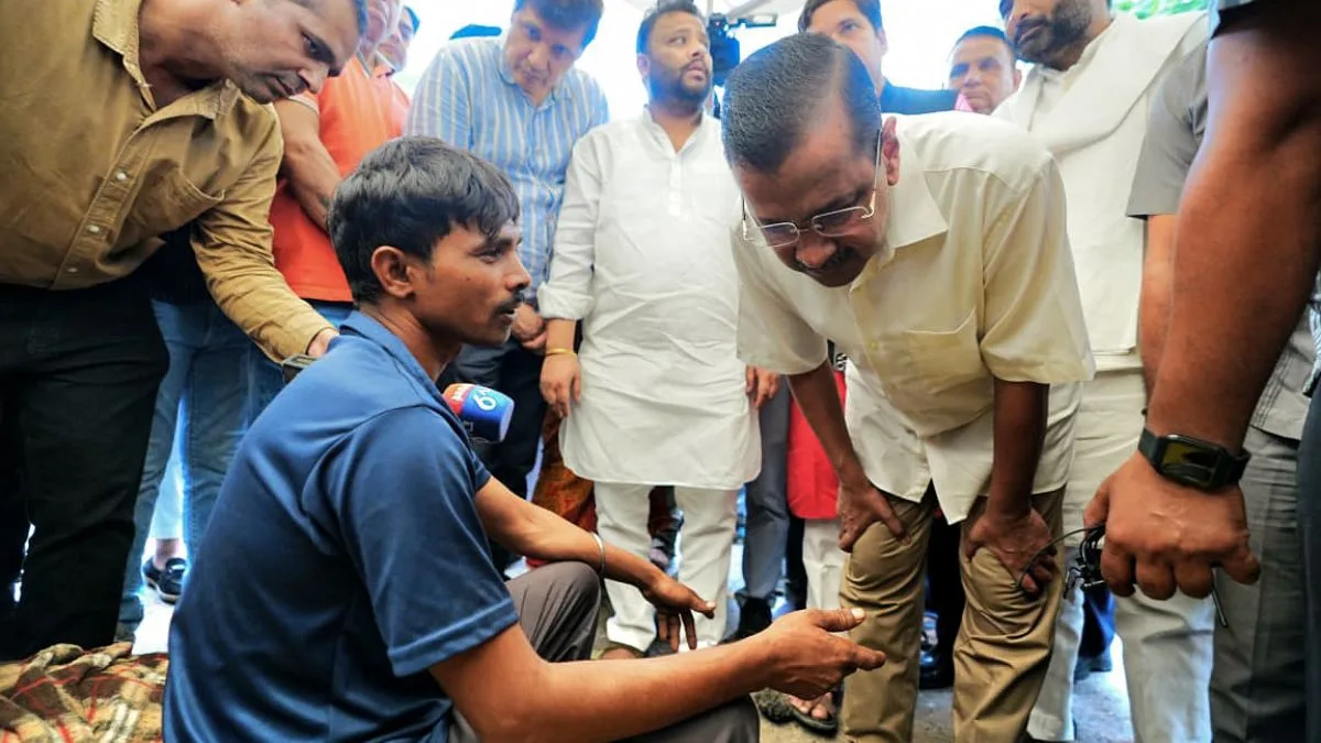 Kejriwal slams lapses in Delhi govt’s flood relief camps