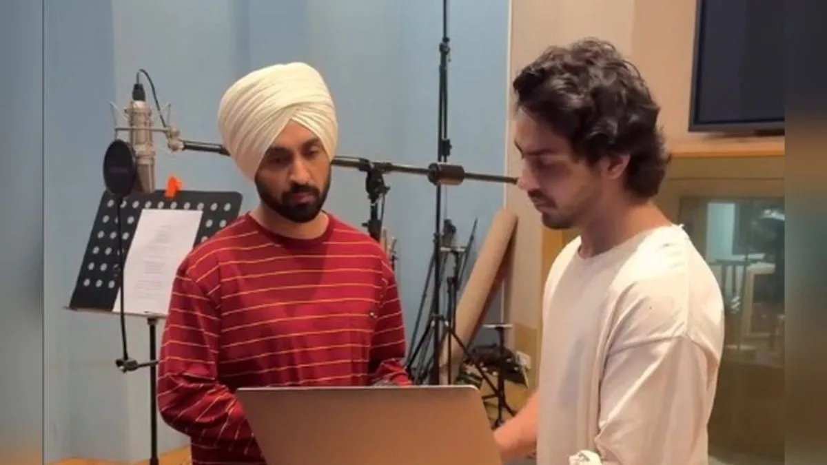 Diljit Dosanjh heaps praise on Aryan Khan after new song collaboration