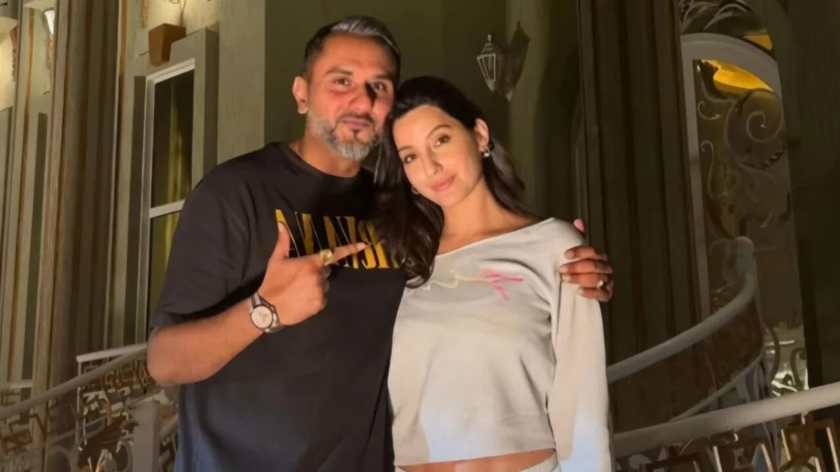 Nora Fatehi drops a mic, not just moves, and sings Punjabi with Honey Singh!