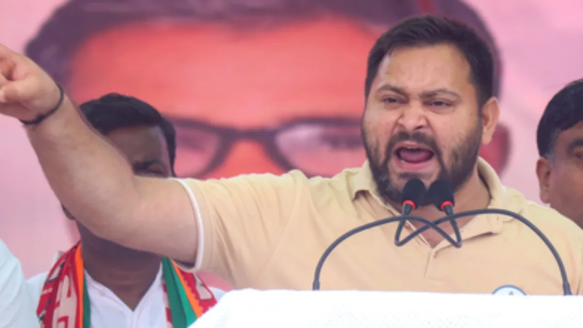 ‘Jumla, sorry patra, chaal charitra’: Tejashwi fires salvos at NDA over manifesto for Bihar polls