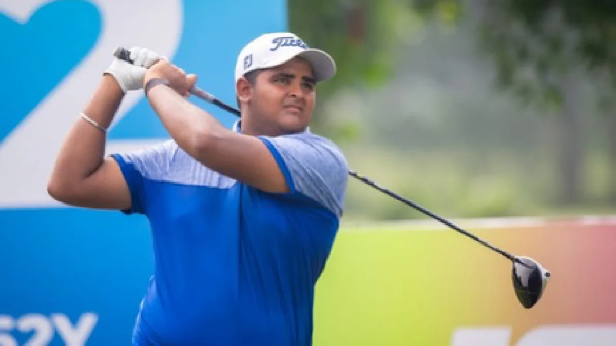 From copying his father’s swings at 2 to shining in IGPL, Veer Ganapathy’s shares his golf journey