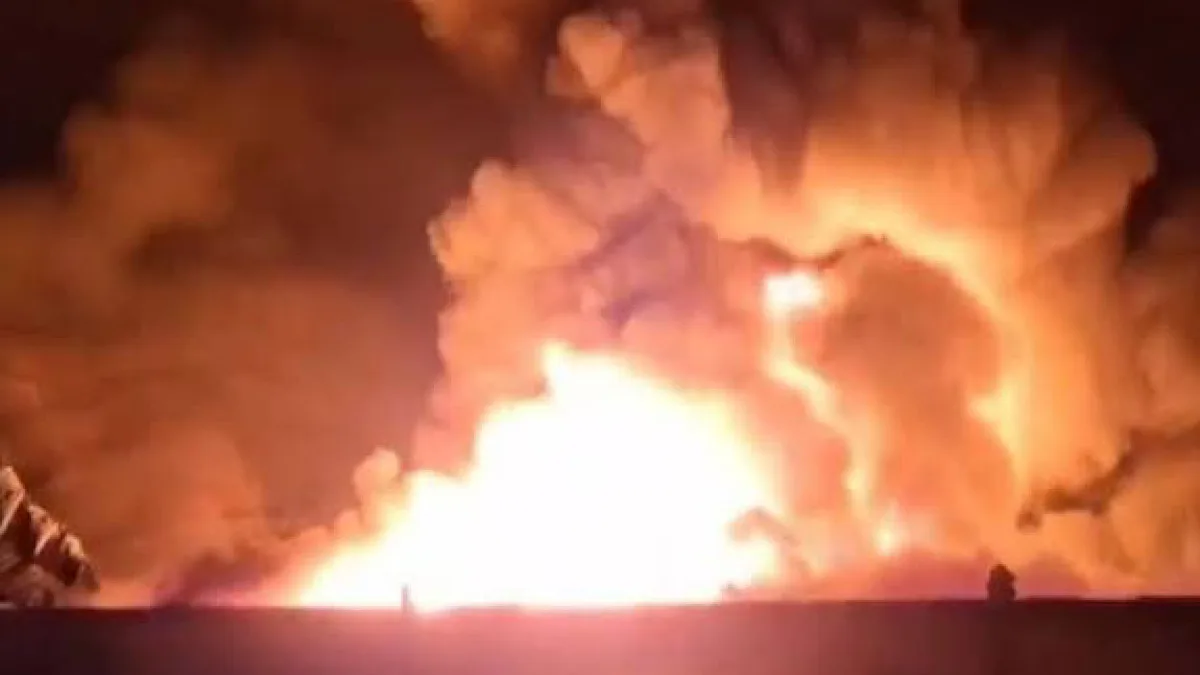 Maharashtra: Massive fire engulfs godown in Bhiwandi, no injuries reported