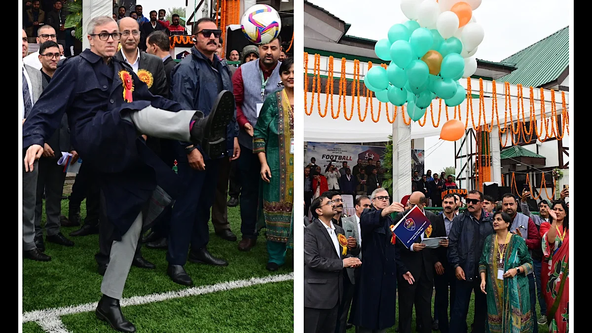 CM Omar Abdullah kickstarts 69th National School Games amid rain in Srinagar