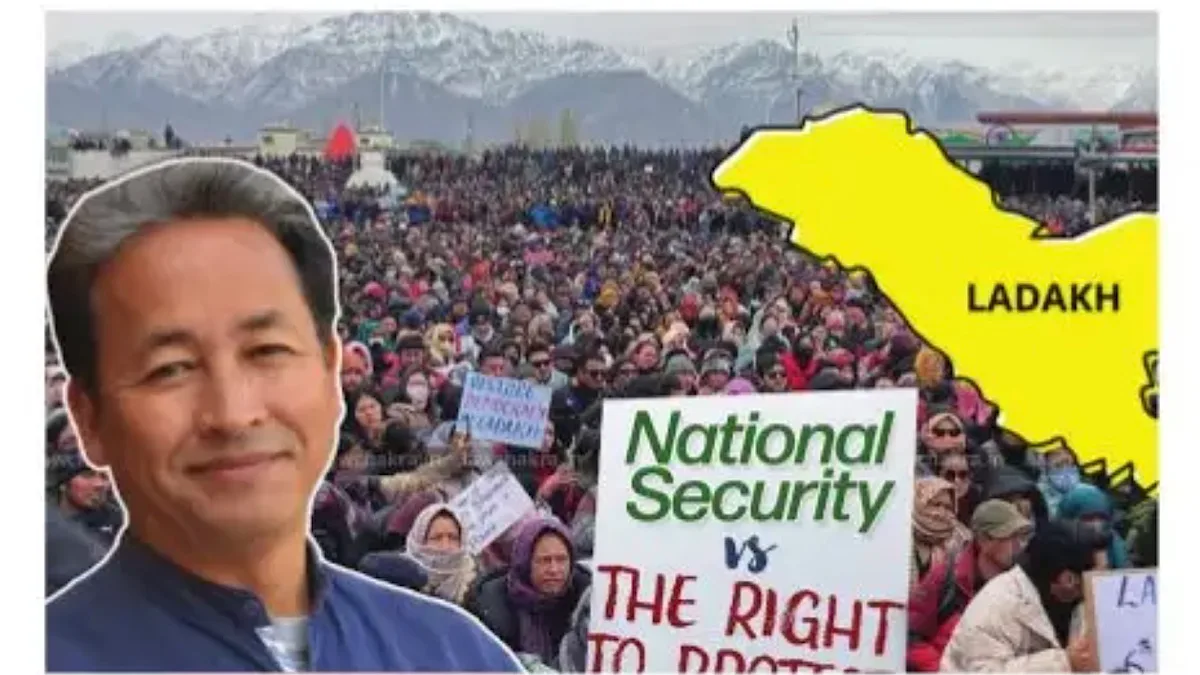 Many questions on protests in Ladakh
