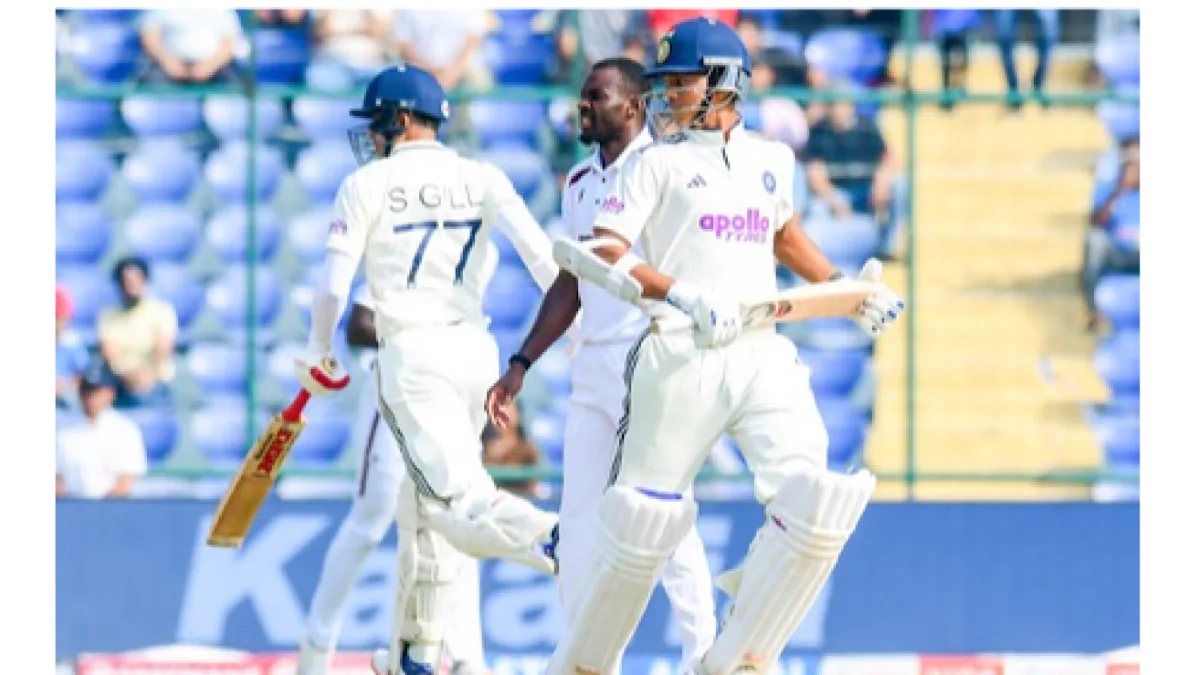 2nd Test: Gill unbeaten on 75, Jaiswal makes 175 as India reach 427/4