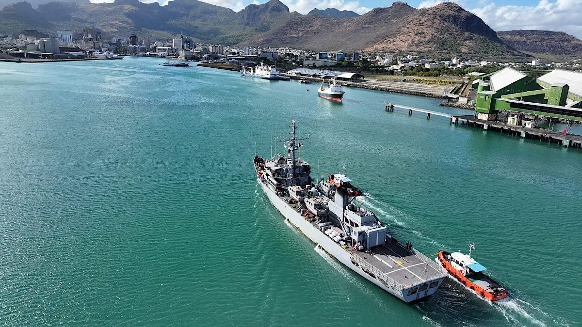 INS Sutlej Completes 18th Joint Hydrographic Survey with Mauritius