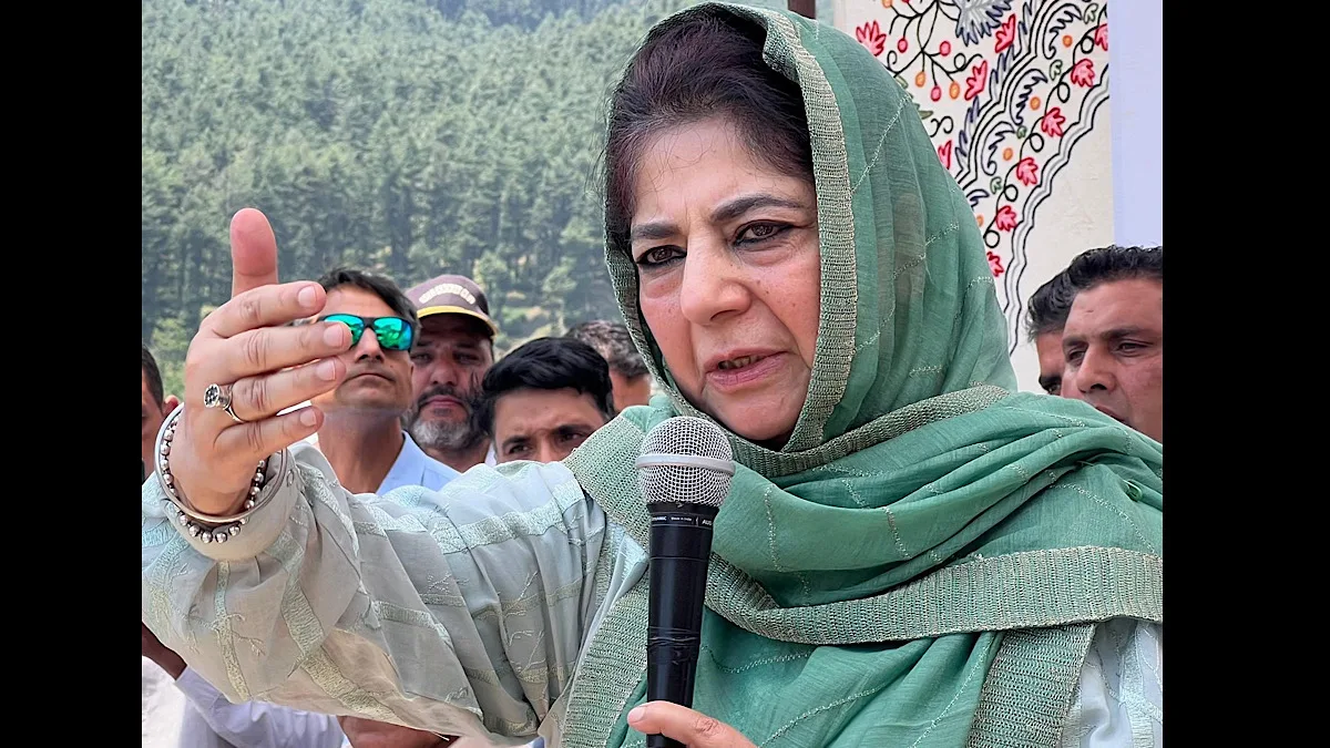 Omar Abdullah ‘betrayed’ the trust of Budgam electorate: Mehbooba