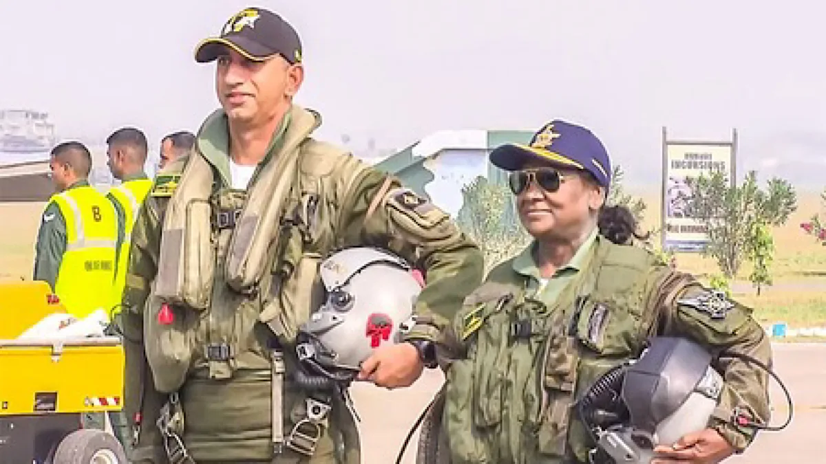 President Murmu takes sortie in Rafale; her second time in a fighter jet
