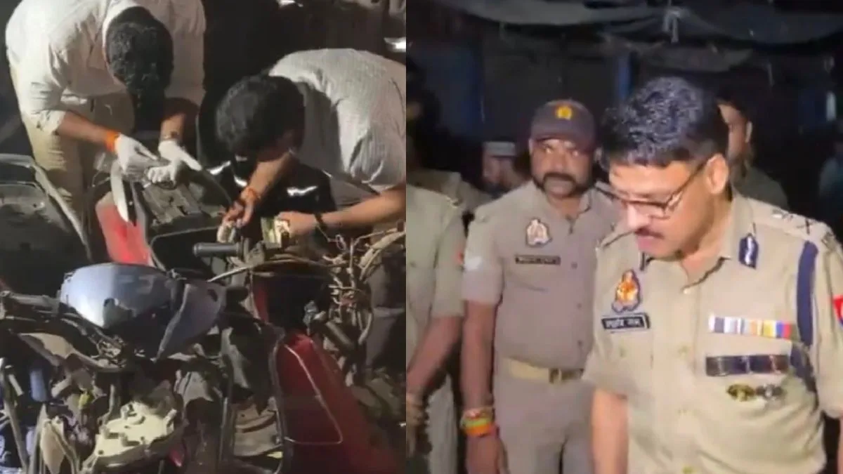 Six injured as twin scooter blasts rock Kanpur’s Moolganj area
