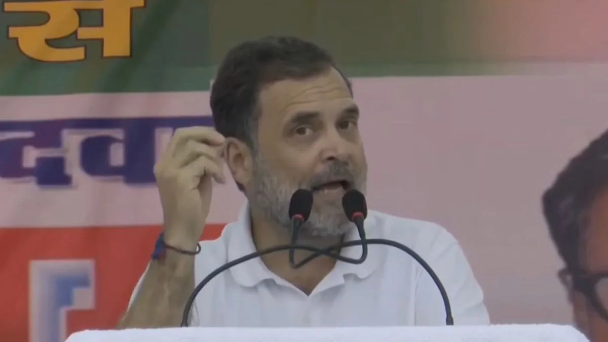 Rahul Gandhi says PM Modi can perform Bharatnatyam on stage for votes; BJP hits back