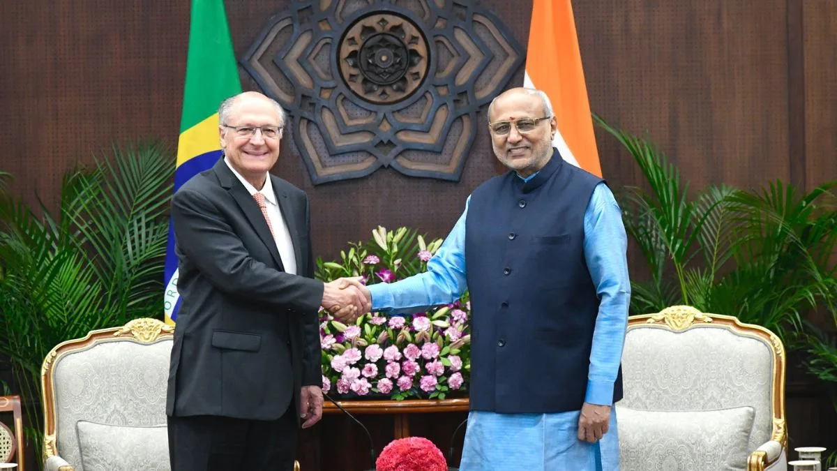 VP meets Brazilian counterpart, discusses strengthening bilateral ties