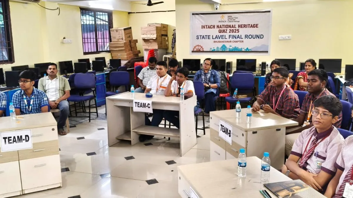 Over 1,500 students join INTACH Odisha heritage quiz drive