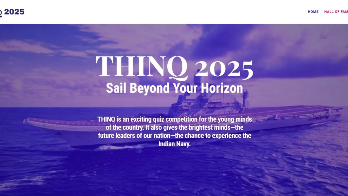 Indian Navy quiz THINQ 2025 moves to zonal stage with 166 teams nationwide