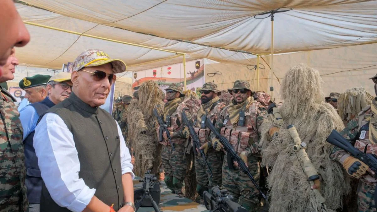 First look: Bhairav Battalion in action during Defence Minister’s visit to Jaisalmer