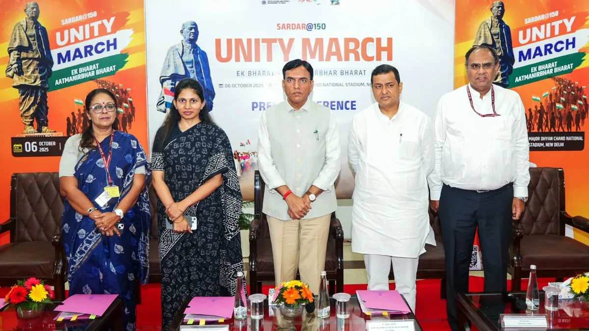 Mandaviya urges youth to imbibe Sardar Patel’s ideology and spirit of service: announces Sardar@150 Unity March