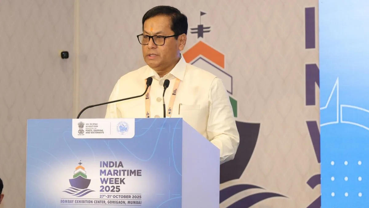 Investment commitments at IMW reflect global confidence in India’s maritime resurgence: Sonowal