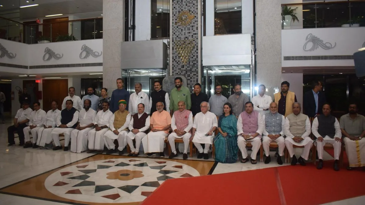 Radhakrishnan engages Rajya Sabha leaders to bolster Parliamentary functioning