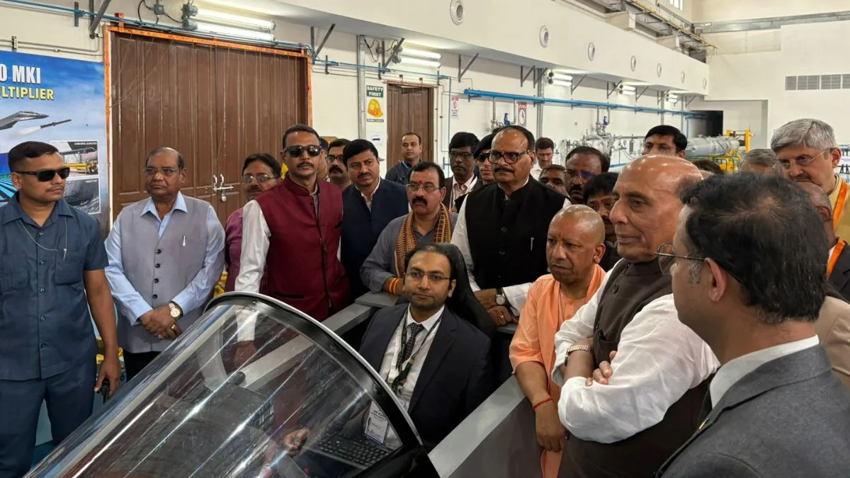 Rajnath Singh witnesses BrahMos virtual strike, flags off first batch of locally manufactured missiles