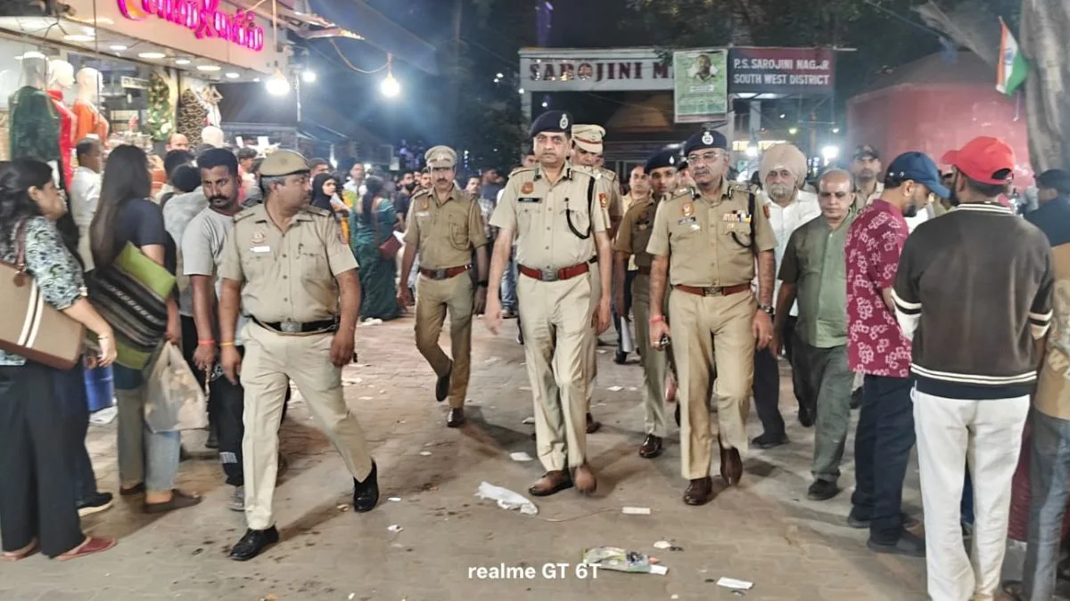 Top Delhi Police officers on ground to ensure citizens’ safety amid festivities