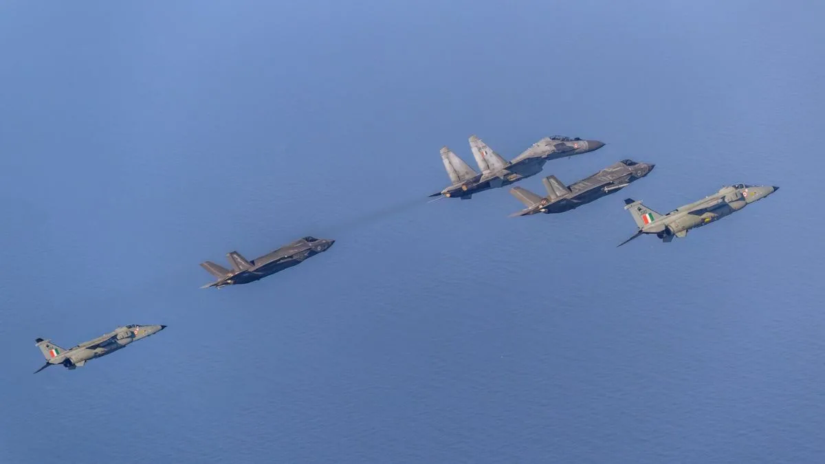 India-UK defence ties strengthened as UK Carrier Strike Group conducts joint exercises
